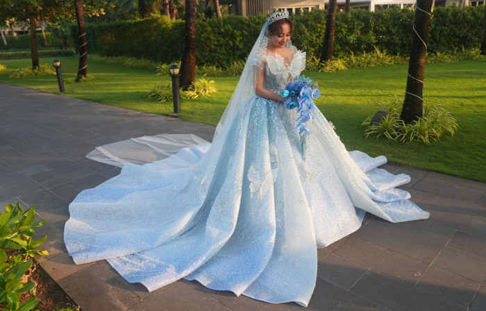 Hôn lễ Vân Hugo và những điều ấn tượng nhất: Váy cưới đến địa điểm tổ chức đều 'ăn điểm' Ảnh 5